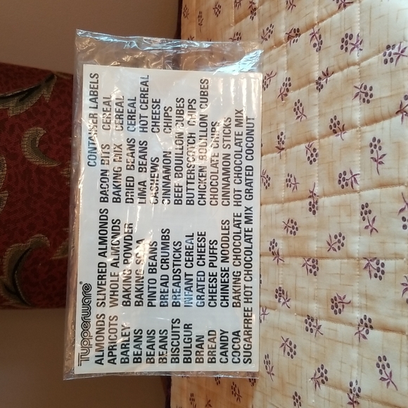 Tupperware Kitchen Tupperware Labels For Modular Mates Containers